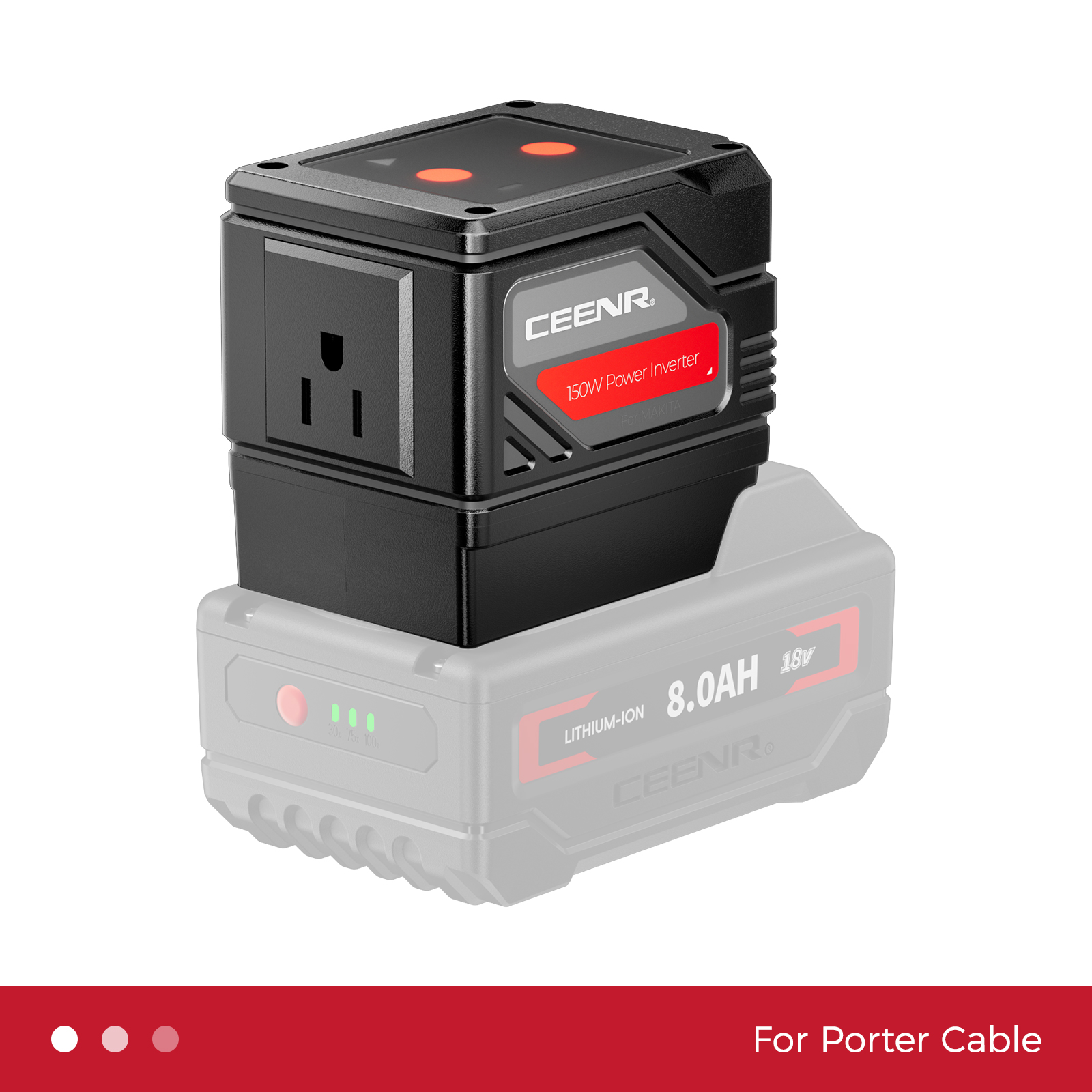 CEENR 150W Inverter For Porter Cable 20V